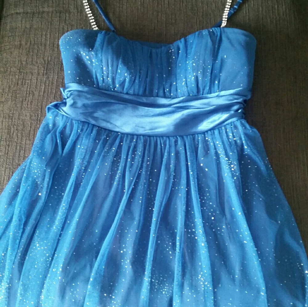 ☆♡ Blue Glitter Dress ♡☆